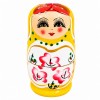 ENFEITE DECORATIVO DE MESA DE MADEIRA MODELO BONECA RUSSA REF: AP7510-5