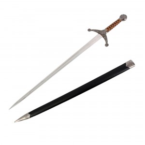 ESPADA MEDIEVAL COM LÂMINA SEM CORTE REF: 21919