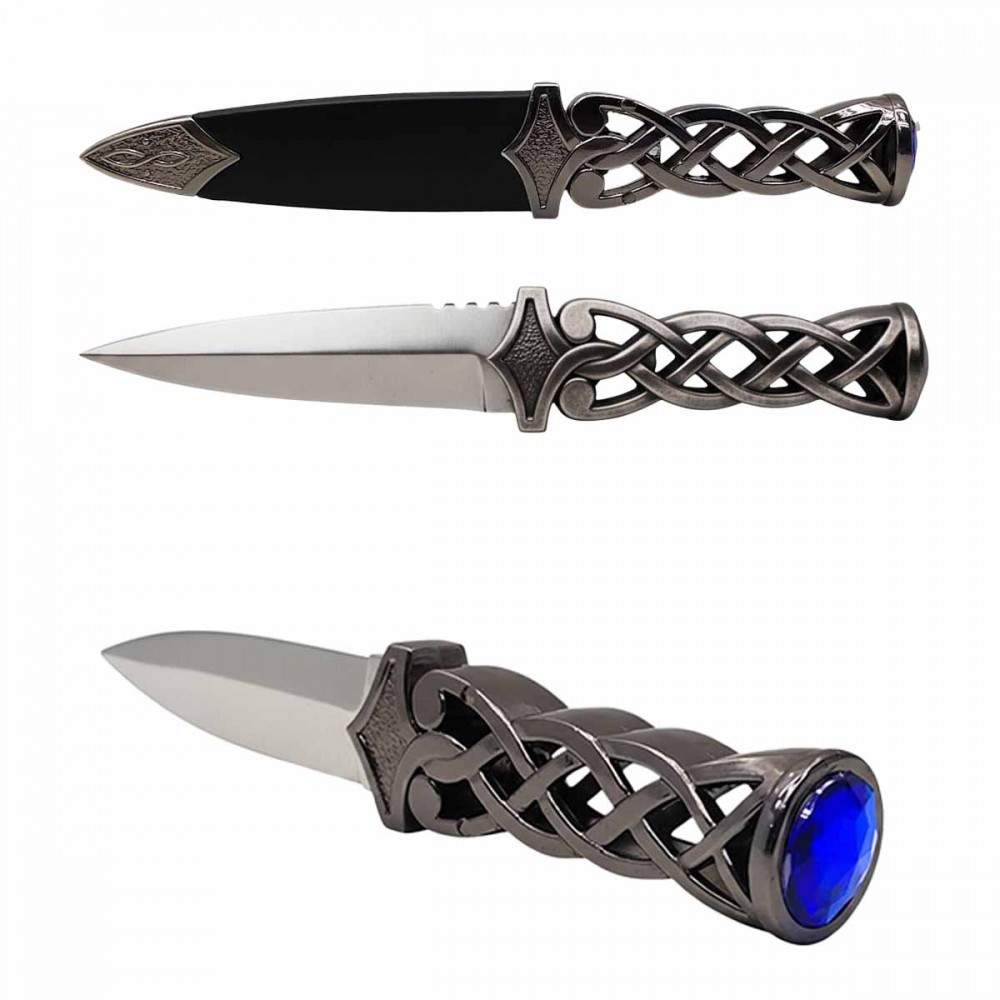 ADAGA ESCOCÊSA COM LÂMINA SEM CORTE REF: PFL22202