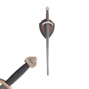 ESPADA MEDIEVAL COM LÂMINA SEM CORTE+SUPORTE REF: PFL22925 ESPADA MEDIEVAL COM LÂMINA SEM CORTE+SUPORTE REF: PFL22925