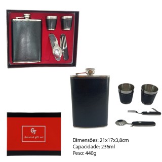KIT C/ 5 PCS CANTIL 236ML + ACESS REF: APGT-TZ114-8-2