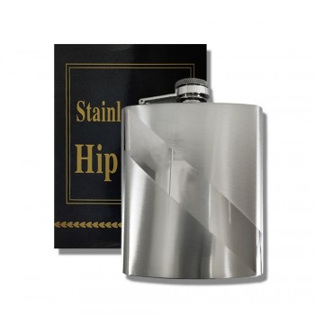 CANTIL DE BOLSO PARA BEBIDA EM METAL 236ML REF: APGT-TSG02-8