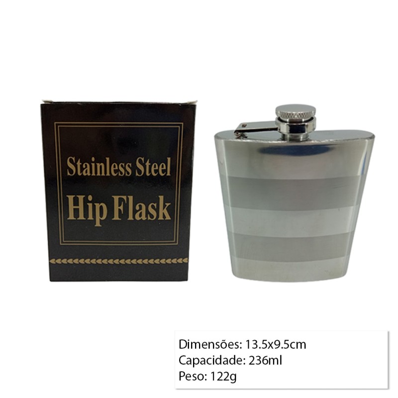 CANTIL DE METAL 236ML REF:APGT-TSG04-8