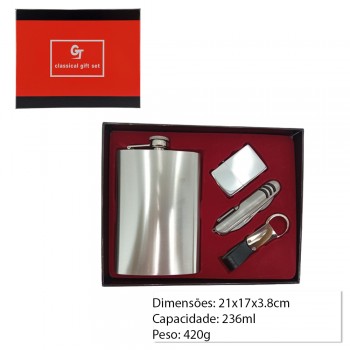 KIT CANTIL 236ML COM ACESSORIOS REF: APGT-TZ120-8-1