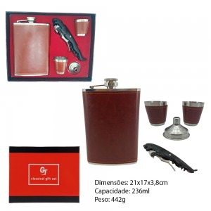 KIT C/ 5 PCS CANTIL 236ML + ACESS REF: APGT-TZ110-8-3 KIT C/ 5 PCS CANTIL 236ML + ACESS REF: APGT-TZ110-8-3