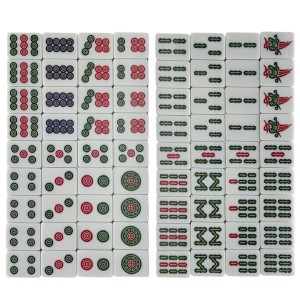 JOGO MANUAL MAHJONG COM 144 PEÇAS REF: AP25823MJ JOGO MANUAL MAHJONG COM 144 PEÇAS REF: AP25823MJ