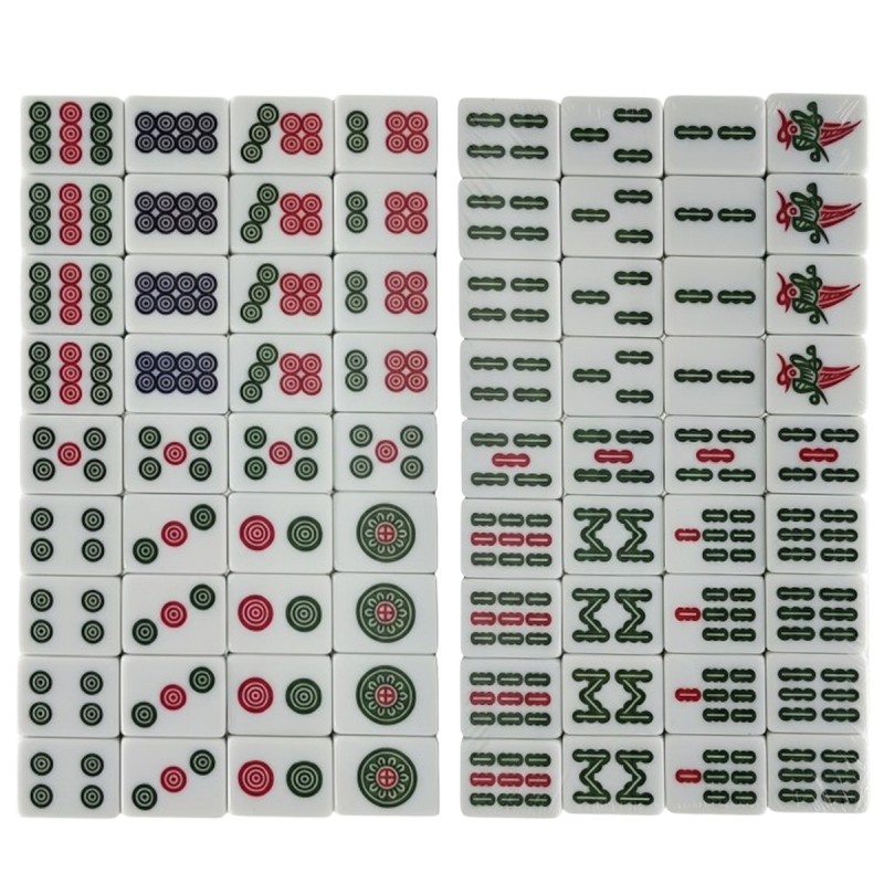 JOGO MANUAL MAHJONG COM 144 PEÇAS REF: AP25823MJ JOGO MANUAL MAHJONG COM 144 PEÇAS REF: AP25823MJ