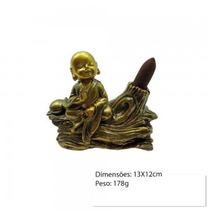 PORTA INCENSO MODELO BUDA  REF: AP7577-838