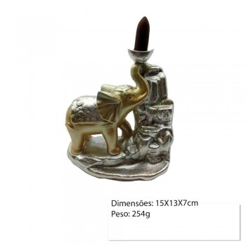 PORTA INCENSO MODELO ELEFANTE REF: AP7577-860 PORTA INCENSO MODELO ELEFANTE REF: AP7577-860