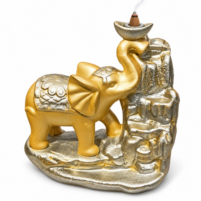 PORTA INCENSO MODELO ELEFANTE  REF: AP7577-860