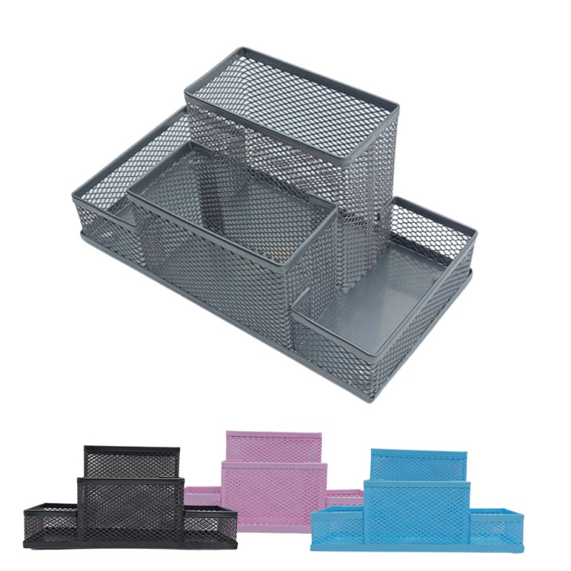PORTA CANETA COM DIVISÓRIAS EM METAL ARAMADO  REF: AP9125A
