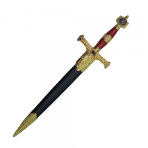 ADAGA COM LÂMINA SEM CORTE EM METAL REF: PFL9134RD