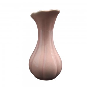 VASO DECORATIVO EM CERÂMICA ROSA  REF: APB6725-8