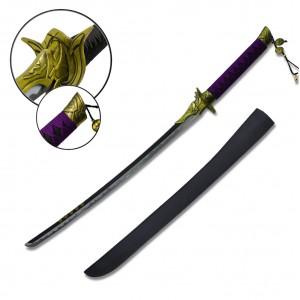 KATANA DECORATIVA COM LÂMINA SEM CORTE EM METAL REF: APZS-9353 KATANA DECORATIVA COM LÂMINA SEM CORTE EM METAL REF: APZS-9353