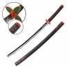 KATANA DECORATIVA COM LÂMINA SEM CORTE EM METAL REF: APZS-9341