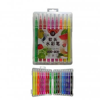 CANETA PINCEL BRUSH 18 CORES REF: AP713-18 CANETA PINCEL BRUSH 18 CORES REF: AP713-18