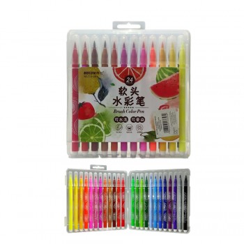 CANETA PINCEL BRUSH 24 CORES REF: AP713-24 CANETA PINCEL BRUSH 24 CORES REF: AP713-24
