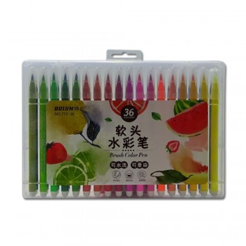 CANETA PINCEL BRUSH 36 CORES  REF: AP713-36