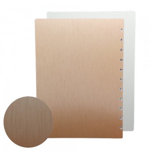 CAPA PARA CADERNO DE DISCO COM 11 FUROS  REF: APC-061