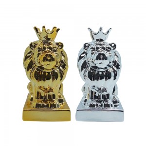 ENFEITE DECORATIVO MODELO LEÃO  REF: AP6650-P