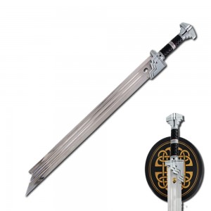 ESPADA MEDIEVAL COM LÂMINA SEM CORTE  REF: PFL22988-2