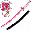 KATANA DECORATIVA COM LÂMINA SEM CORTE EM BAMBU 101CM  REF: PFL21508