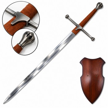 ESPADA MEDIEVAL COM LÂMINA SEM CORTE REF: PFL9140