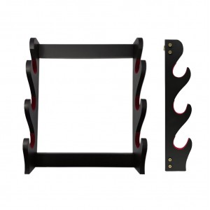 SUPORTE DE KATANA EM MADEIRA PARA PAREDE  REF: APZSST-14 SUPORTE DE KATANA EM MADEIRA PARA PAREDE  REF: APZSST-14