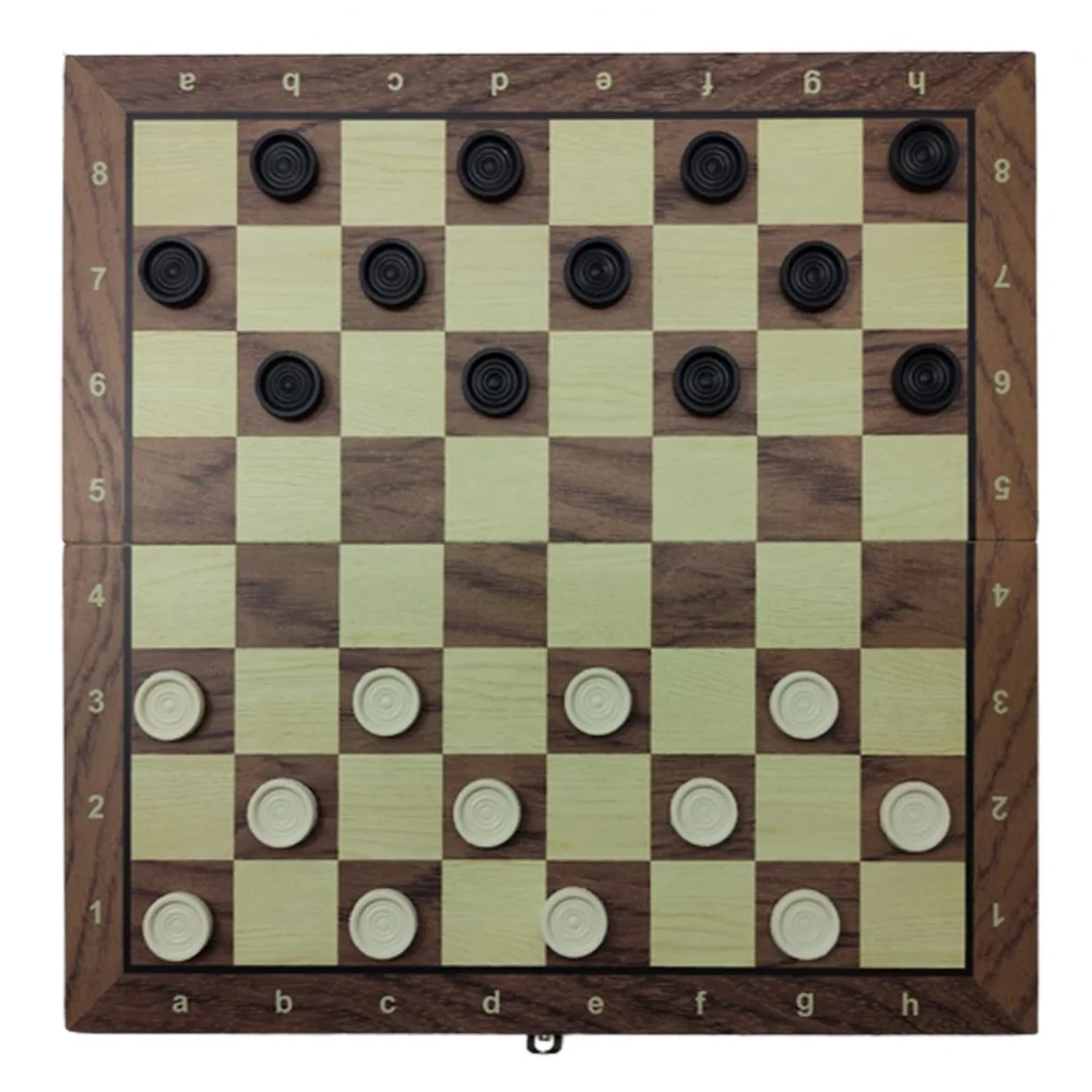 Jogo de xadrez De Madeira 3 Em 1 40 x 40 Cm - CHESS - Jogo de Dominó, Dama  e Xadrez - Magazine Luiza