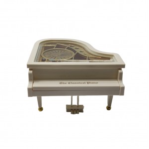 CAIXA DE MÚSICA EM PLÁSTICO MODELO PIANO  REF: AP2012 CAIXA DE MÚSICA EM PLÁSTICO MODELO PIANO  REF: AP2012