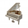 CAIXA DE MÚSICA EM PLÁSTICO MODELO PIANO  REF: AP2012