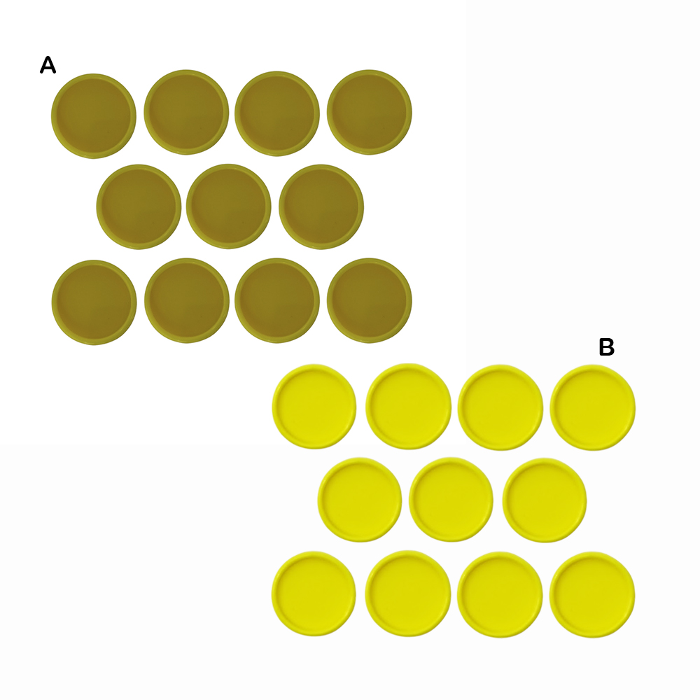 DISCO DE PLÁSTICO PARA CADERNO DE DISCOS COM 11 PEÇAS  REF: APKU-4