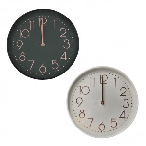 RELÓGIO DE PAREDE EM PLÁSTICO 29CM  REF: AP668