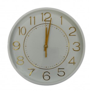 RELÓGIO DE PAREDE EM PLÁSTICO 25CM  REF: AP4429