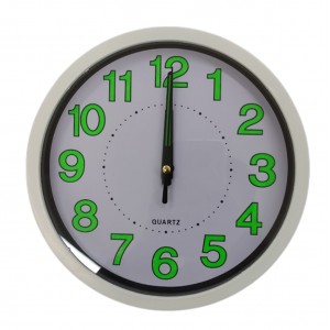 RELÓGIO DE PAREDE EM PLÁSTICO 20CM  REF: AP4519P