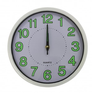 RELÓGIO DE PAREDE EM PLÁSTICO 25CM REF: AP45196M