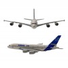 ENFEITE DECORATIVO MODELO AVIÃO AIRBUS A380  REF: AP380-P