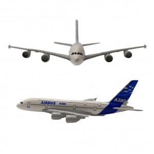 ENFEITE DECORATIVO MODELO AVIÃO AIRBUS A380  REF: AP380-P ENFEITE DECORATIVO MODELO AVIÃO AIRBUS A380  REF: AP380-P