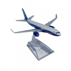ENFEITE DECORATIVO MODELO AVIÃO BOEING 737  REF: AP737-P ENFEITE DECORATIVO MODELO AVIÃO BOEING 737  REF: AP737-P