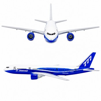ENFEITE DECORATIVO DE MESA MODELO AVIÃO BOEING 777 REF: AP777-P ENFEITE DECORATIVO DE MESA MODELO AVIÃO BOEING 777 REF: AP777-P