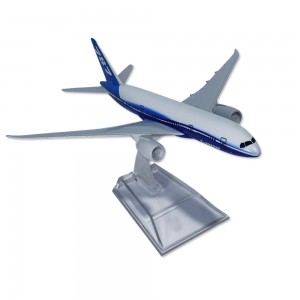 ENFEITE DECORATIVO MODELO AVIÃO BOEING 787  REF: AP787-P ENFEITE DECORATIVO MODELO AVIÃO BOEING 787  REF: AP787-P