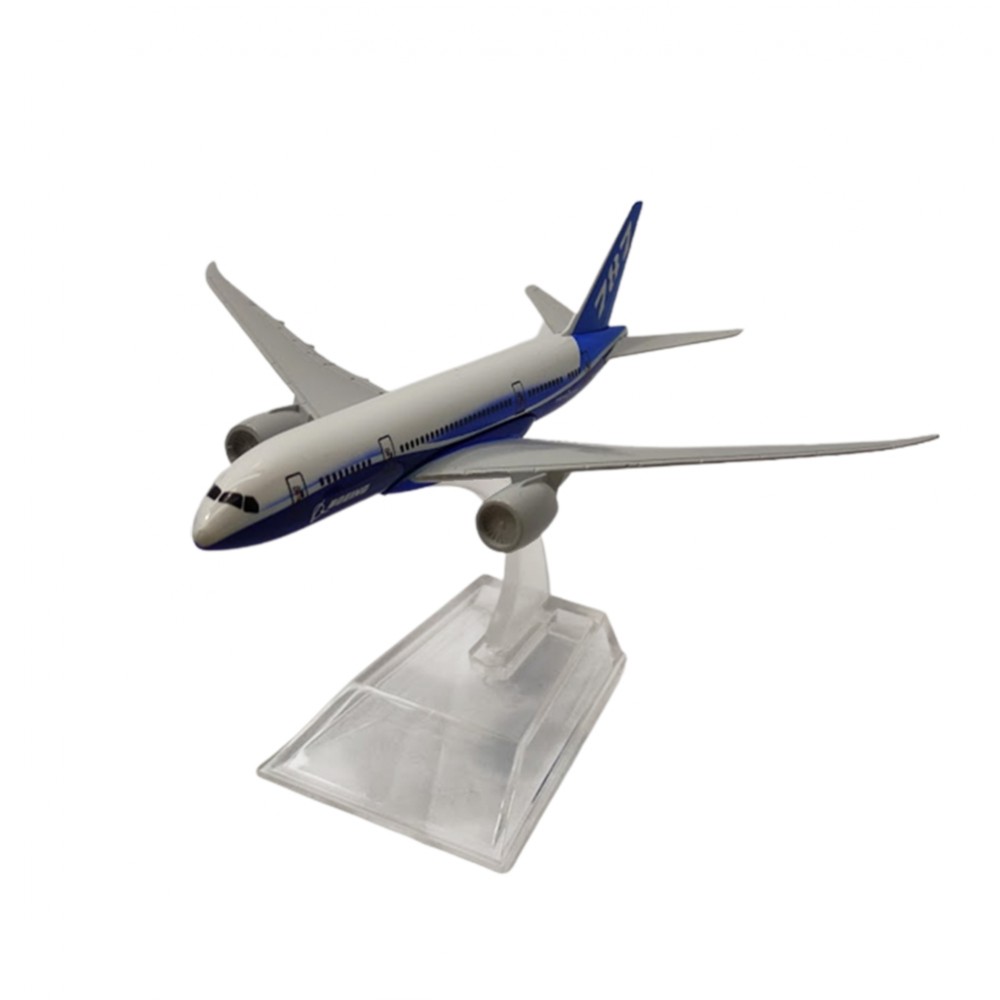 ENFEITE DECORATIVO MODELO AVIÃO BOEING 787  REF: AP787-P