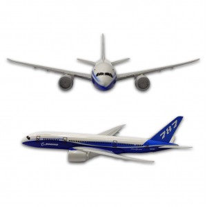 ENFEITE DECORATIVO MODELO AVIÃO BOEING 787  REF: AP787-P ENFEITE DECORATIVO MODELO AVIÃO BOEING 787  REF: AP787-P