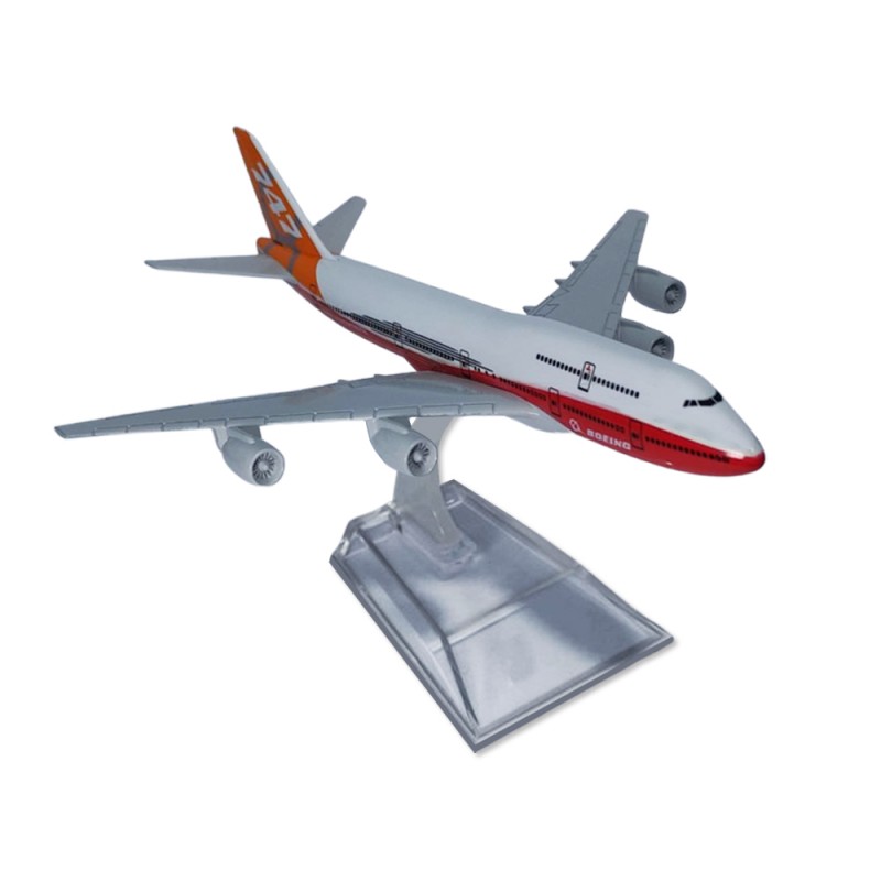 ENFEITE DECORATIVO MODELO AVIÃO BOEING 747-8 REF: AP7478-P ENFEITE DECORATIVO MODELO AVIÃO BOEING 747-8 REF: AP7478-P