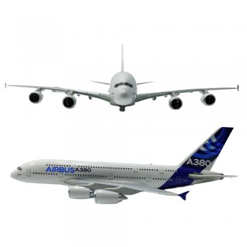 ENFEITE DECORATIVO MODELO AVIÃO AIRBUS A380  REF: AP380-M