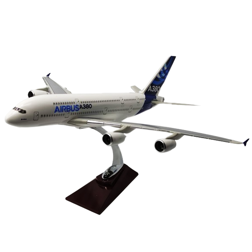 ENFEITE DECORATIVO MODELO AVIÃO AIRBUS A380  REF: AP380-M