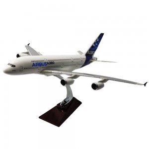 ENFEITE DECORATIVO MODELO AVIÃO AIRBUS A380  REF: AP380-M