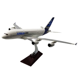 ENFEITE DECORATIVO MODELO AVIÃO AIRBUS A380  REF: AP380-M