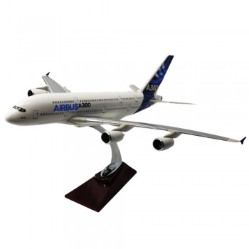 ENFEITE DECORATIVO MODELO AVIÃO AIRBUS A380  REF: AP380-M