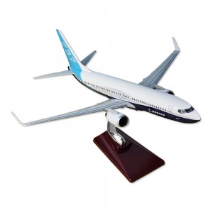 ENFEITE DECORATIVO MODELO AVIÃO BOEING 737  REF: AP737-M
